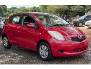 Toyota New Vitz Año 2007 Color Rojo