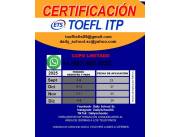 TOEFL IELTS TOEIC TCF TELC DALF Cambridge Certificates available.