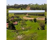 Aprox., tres punto cinco y mas hectáreas con Dos mil hectáreas Plantadas con Eucaliptos.