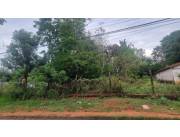 VENDO AMPLIO TERRENO DE 1500 m2 SOBRE AV. CAAGUAZU EN ÑEMBY