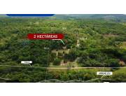 VENDO CASA C/PISCINA 2 HECTÁREAS EN CAACUPE BO.ITA YVU GUASU