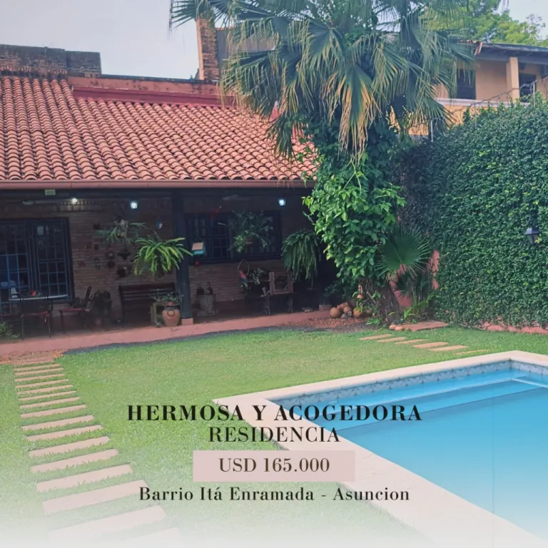 Vendo hermosa casa en Itá Enramada, Asunción‼️ Casa rústica y acogedora ubicada en una zon — foto 2