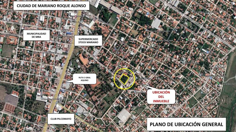 Vendo terreno en Esquina 4.028 m² – Mariano Roque Alonso — foto 2
