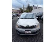 ✨Hermosa Kia Rio ✨ Año 2013✨ Único dueño ✨ color plata ✨ interior negro impecable
