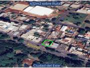 EN VENTA TERRENO DE ESQUINA SOBRE LA EX-SUPER CARRETERA - 432M2