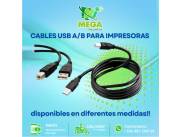 Cables usb A/B para impresoras