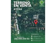 TERRENO EN VENTA - ATYRÁ