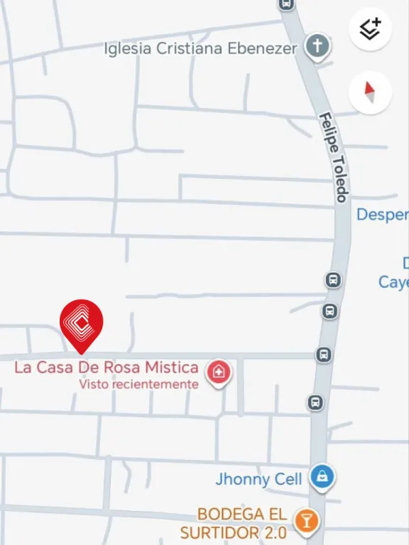CAPIATÁ: TERRENO DE 414 m² EN ZONA TOLEDO CAÑADA, PLANO, ALTO Y ARBOLADO — foto 2