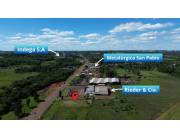 Terreno ubicado sobre la Ruta Sexta, pegado a Rieder y Cía.