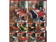 🌀 MANTEL DE MESA ➕FUNDAS DE SILLAS 🥰MOTIVOS NAVIDEÑOS🎄