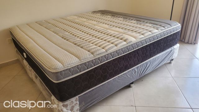 Muebles para el hogar - Espléndida cama KING nueva y sin uso