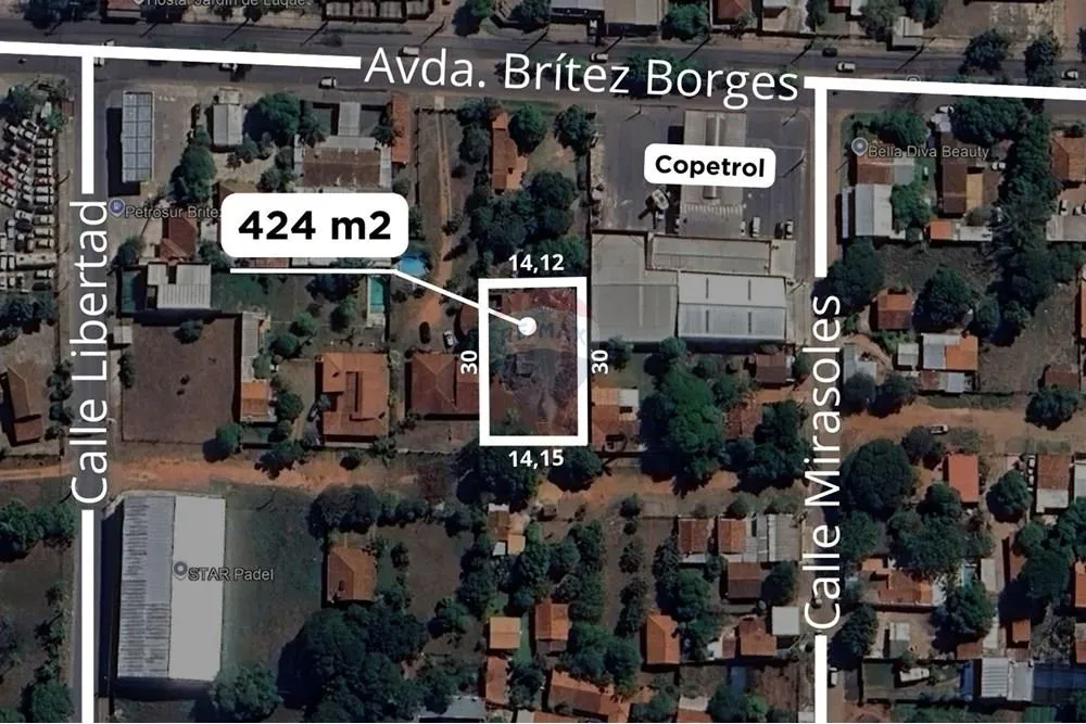 424 m2 DE TERRENO EN LAURELTY LUQUE EN VENTA — foto 2
