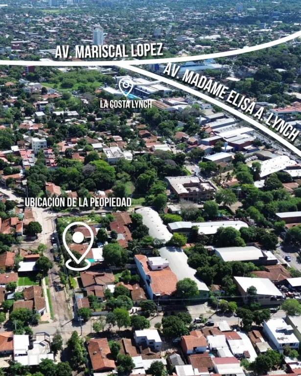 VENDO AMPLIO TERRENO CON 17 METROS DE FRENTE EN VILLA AURELIA — foto 2