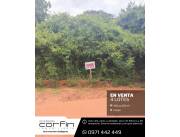 LUQUE – ZÁRATE ISLA – AEROPUERTO, 4 LOTES 360 Y 432 m², ESQUINA Y MEDIA CUADRA