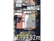 A PASOS SHOP. MCAL LÓPEZ: 1.199 M2, P/ CONSTRUCCIONES EN ALTURA, EDIFICIOS, DESARROLLADORA