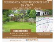 VENDO TERRENO EN LUQUE 714m2