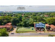 VENDO TERRENO EN ESQUINA ZONA LAGUNA GRANDE