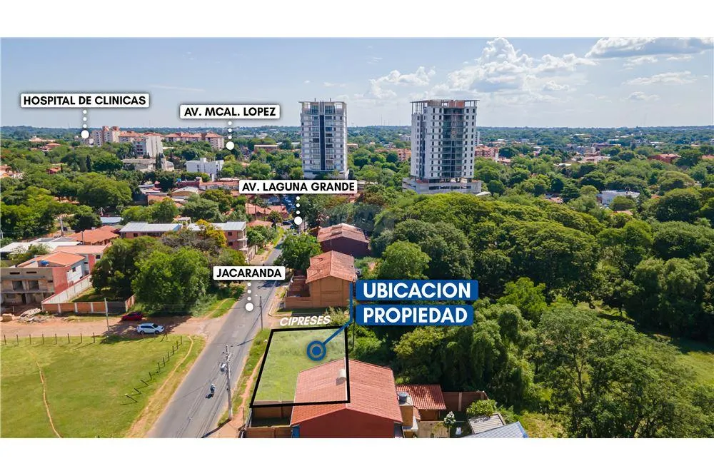 VENDO TERRENO EN ESQUINA ZONA LAGUNA GRANDE — foto 2