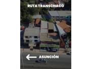 VENDO TERRENO SOBRE RUTA TRANSCHACO
