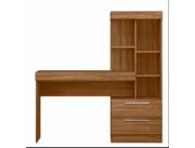 ESCRITORIO OFFICE C/COMODA ABBA NT2010 (MARRON)