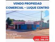 CASA CON SALONES COMERCIALES - LUQUE