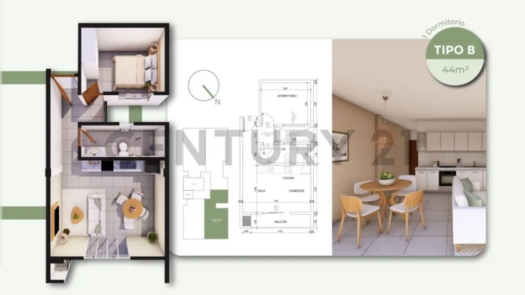 Lalidia Departamentos en venta en Barrio Mcal. López — foto 3