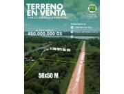 Terreno en Venta de 50x50m en CHACOI