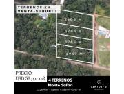 AMPLIOS TERRENOS EN SURUBII, MARIANO ROQUE ALONSO