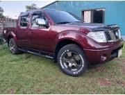 VENDO NISSAN NAVARA 2009, DIESEL 4X4, CAJA AUTOMATICA, MOTOR 2.5 TURBO INTERCOOLER