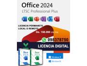 Paquete Office 2024 PERMANENTE