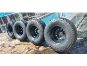 VENDO LLANTAS DEPORTIVAS Y CUBIERTAS AROS 14, 15, 16, 17, 18 Y 20 DE 4, 5 Y 6 AGUJEROS