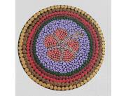 Cuadro pintado con técnica de puntillismo