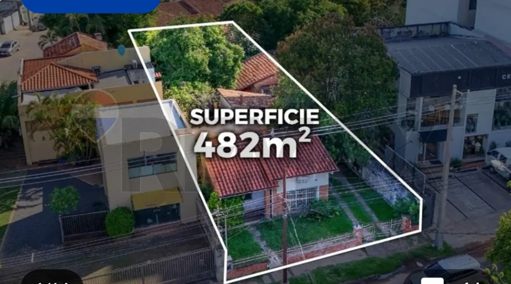 VENDO TERRENO 482 M2 BO.SALVADOR DEL MUNDO A 100 MTRS DE AVDA.AVIADORES DEL CHACO — foto 3