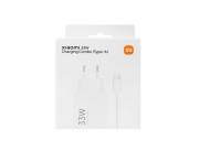 CARGADOR XIAOMI PARA PARED BHR9956EU 33W USB-A EUR/BIVOLT/CON CABLE