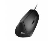 MOUSE KLIP XTREME USB KMO-506 KROWN 1600DPI/6 BOT/DIESTRO/NEGRO