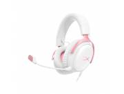 AURICULAR GAMER HYPERX CLOUD III 9W1Q4AA MIC/USBC/USBA/3.5MM/BLAN/ROSA