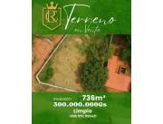 Terreno amplio y amurallado- Limpio