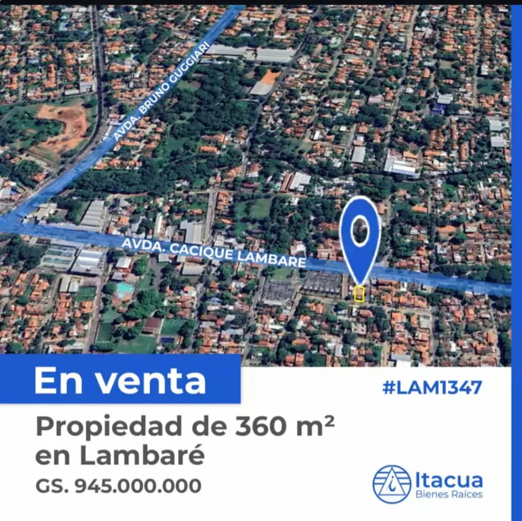 Propiedad en Venta – Lambaré | 360 m² — фото 2