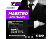 Servicio de Maestro de Ceremonia