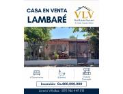 Vendo Casa en Lambaré