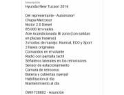 VENDO IMPECABLE CAMIONETA HYUNDAI NEW TUCSON
