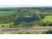 VENDO 10 HECTAREAS SOBRE RUTA 2 EN YGUAZU