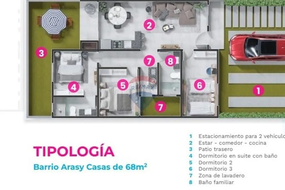 VENDO CHALET EN CONDOMINIO CERRADO ARASY III — foto 3