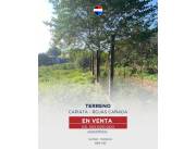 VENDO TERRENO EN CAPIATÁ ROJAS CAÑADA