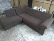 Vendo Sofa Abba New Uruguay Esquinero Marrón sin las colchas