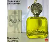 Perfume Shakira Tester Amarillo 80 Ml