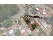 TERRENO SALIDA A DOS CALLES EN "L" Fernando, zona norte! 450 M2