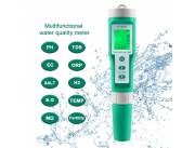 Medidor digital pH/EC/SAL/S.G/MQ/TDS/ORP/H2/Temp/FERT