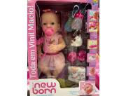 🌈🦄 Muñeca Bebé Reborn Unicorno Fofinho New Born con Accesorios 👶💖