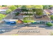 Vendo TERRENO INMEJORABLE UBICACIÓN sobre Eusebio Ayala